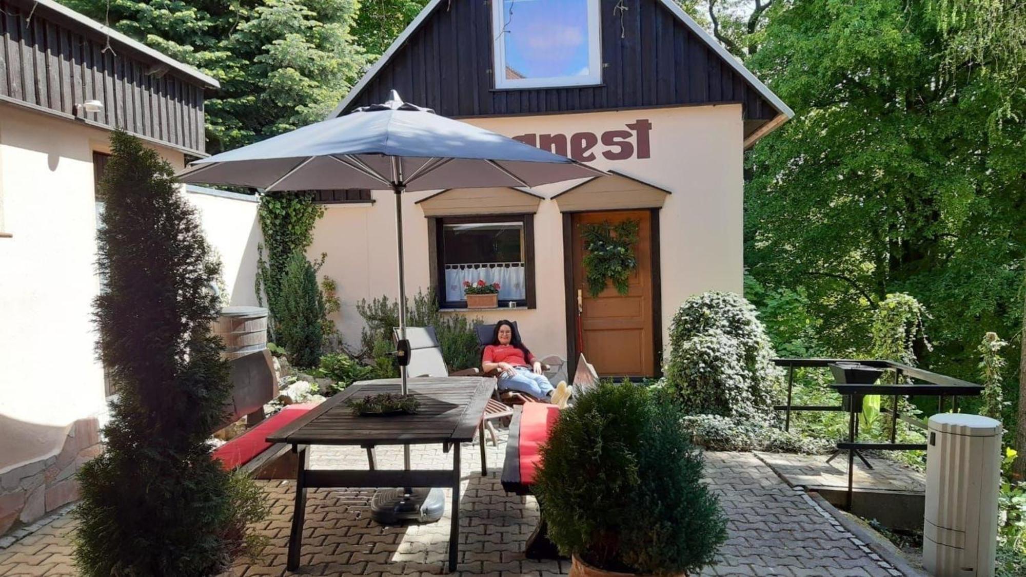 Bergnest Bungalow Bad Gottleuba-Berggiesshuebel Exterior photo